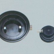 PJ60011 底部出线 小圆形预埋盒(配软管及喉箍）